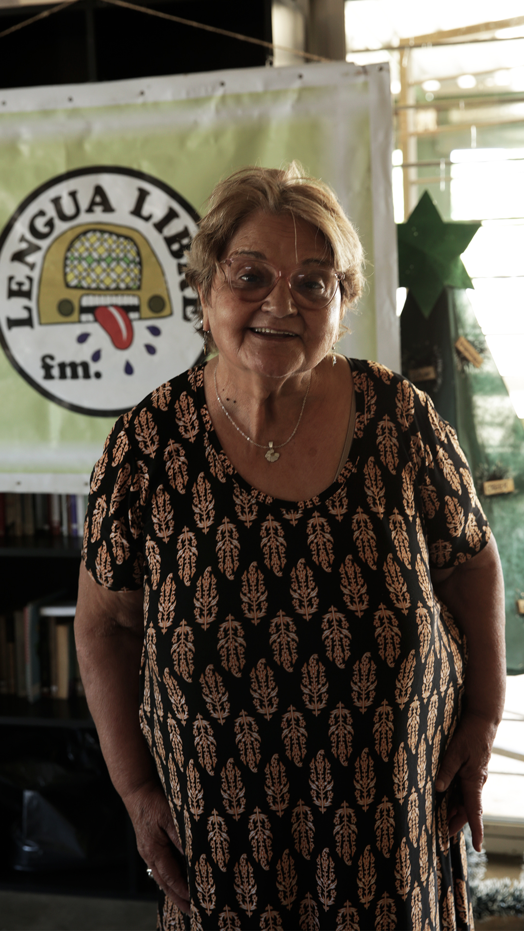 Norma Espino, conductora de Botica Barrial. Foto: Alanna Fuentes